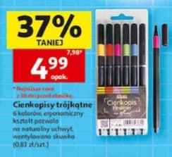 cienkopisy trójkątne