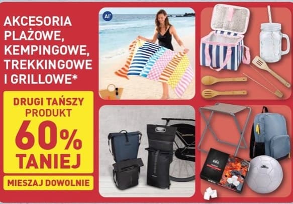 Akcesoria plażowe, kempingowe, trekkingowe i grillowe