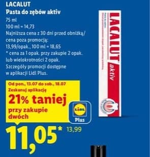 pasta do zębów aktív