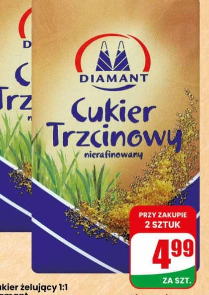 cukier trzcinowy nierafinowany