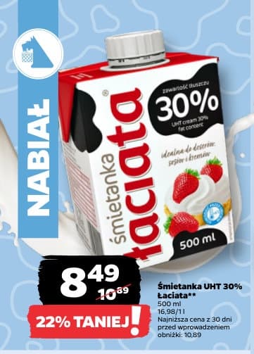 śmietanka UHT 30%