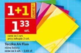 teczka A4 Fluo