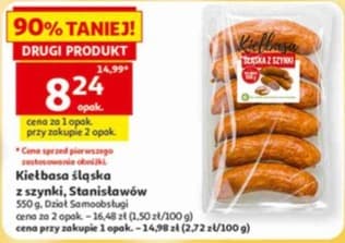 kiełbasa śląska z szynki