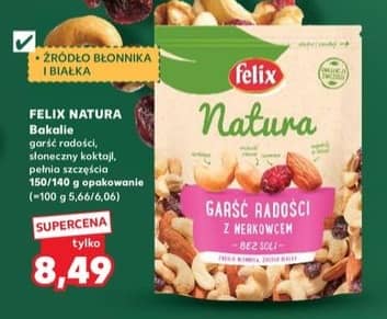 FELIX NATURA Bakalie garść radości, słoneczny koktajl, pełnia szczęścia 150/140g