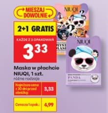 maska w płachcie
