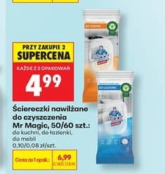 Mr Magic ściereczki nawilżane do czyszczenia 50/60szt.