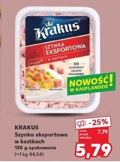 szynka eksportowa w kostkach