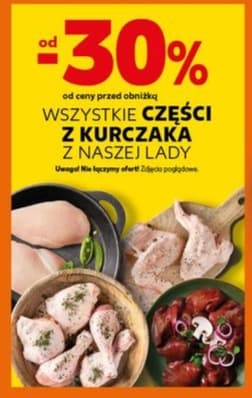 wszystkie części z kurczaka z naszej lady