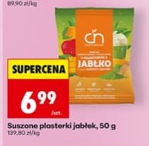 suszone plasterki jabłek