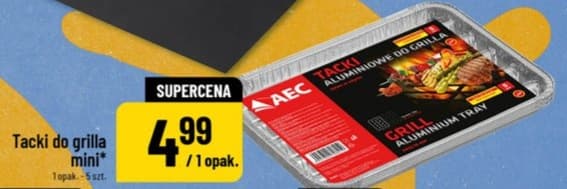 tacki aluminiowe do grilla
