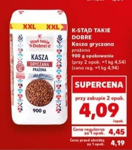 Stąd takie Dobre! kasza gryczana prażona 900g