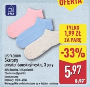 skarpety sneaker damskie/męskie