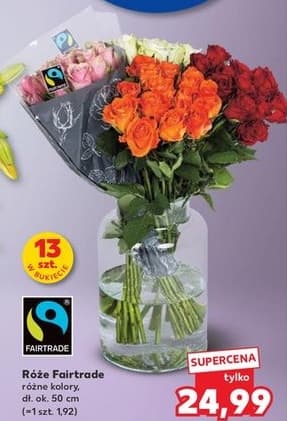 róże Fairtrade