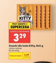 snack dla kota