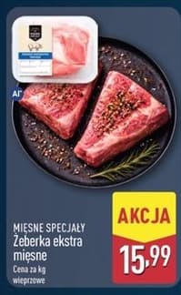 żeberka ekstra mięsne wieprzowe
