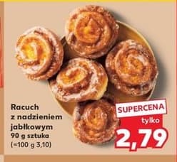 racuch z nadzieniem jabłkowym