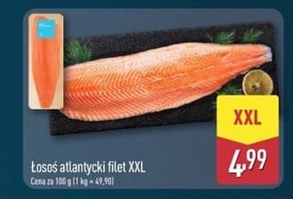 łosoś atlantycki filet XXL