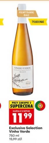 Exclusive Selection wino Vinho Verde 750ml