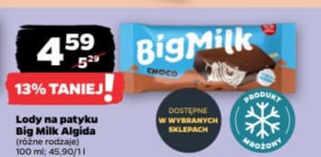 lody na patyku