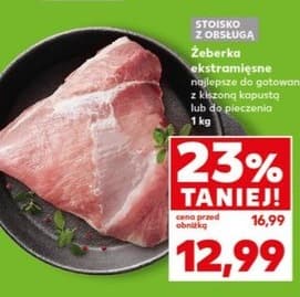 żeberka ekstra mięsne