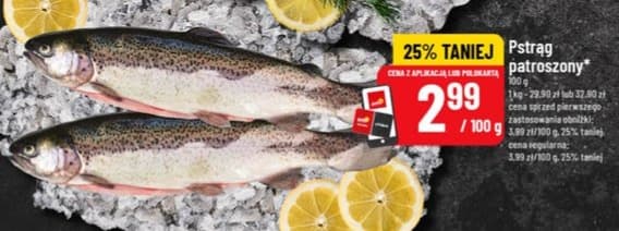 pstrąg patroszony