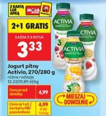 jogurt pitny Activia