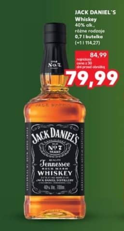 Jack Daniel's whiskey Gentleman Jack 0.7l