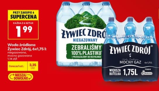 woda źródlana niegazowana