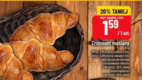 croissant maślany