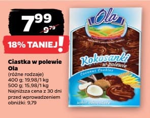 ciastka w polewie