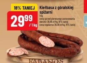 kiełbasa z góralskiej spiżarni