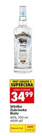 Żubrówka Biała wódka 700ml
