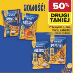 Lubella przekąska słona różne rodzaje