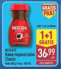 Nescafé kawa rozpuszczalna classic 200g