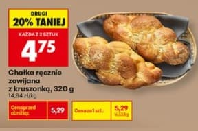 chatka ręcznie zawijana z kruszonką