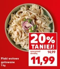 flaki wołowe gotowane