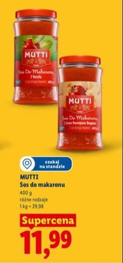 sos do makaronu