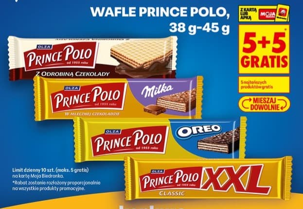wafelek Prince Polo