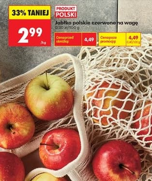 jabłko polskie czerwone