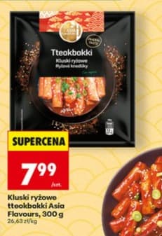 kluski ryżowe tteokbokki