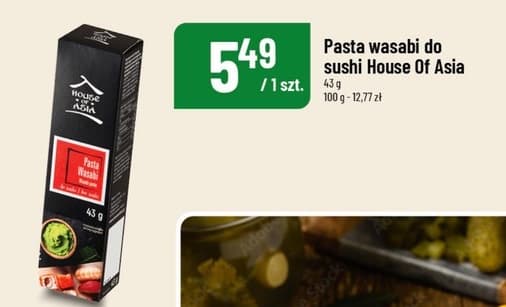 pasta wasabi do sushi