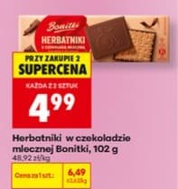 herbatniki w czekoladzie mlecznej