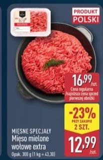 mięso mielone wołowe extra