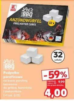 Let's BBQ podpałka parafinowa 32sztuki