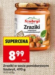 zraziki w sosie pomidorowym