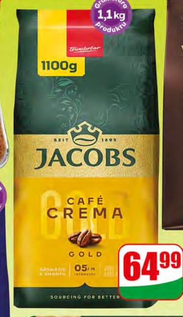 kawa ziarnista Crema Gold
