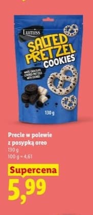 precle w polewie z posypką oreo