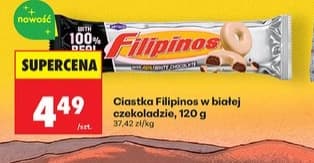 ciastka w białej czekoladzie