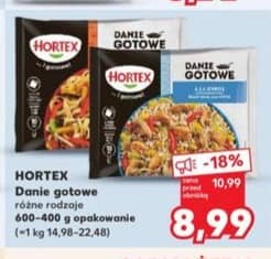 Hortex danie gotowe różne rodzaje 600-400g