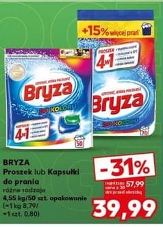 proszek lub kapsułki do prania